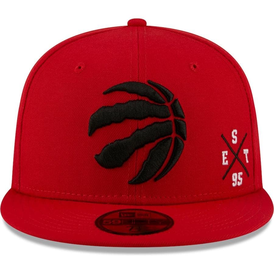 New Era Toronto Raptors Red 2021 Multi 59Fifty Fitted Hat