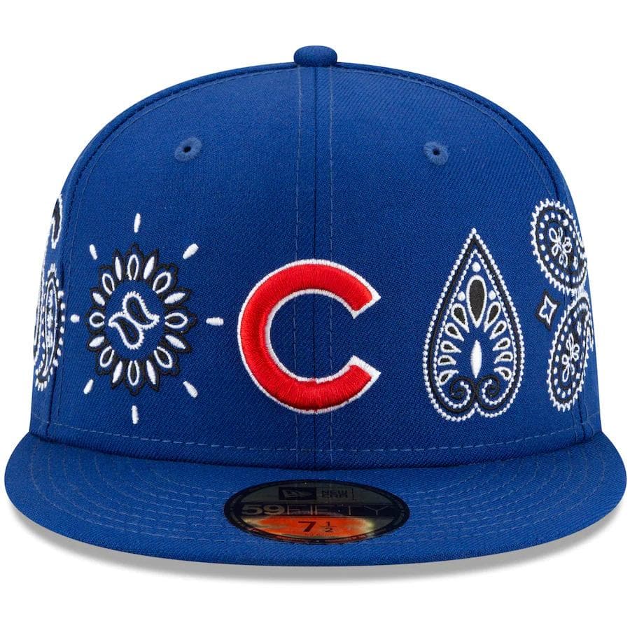 New Era Chicago Cubs Paisley Elements Blue 59FIFTY Fitted Hat
