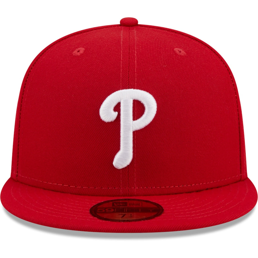 New Era Philadelphia Phillies Red Logo Side 59FIFTY Fitted Hat