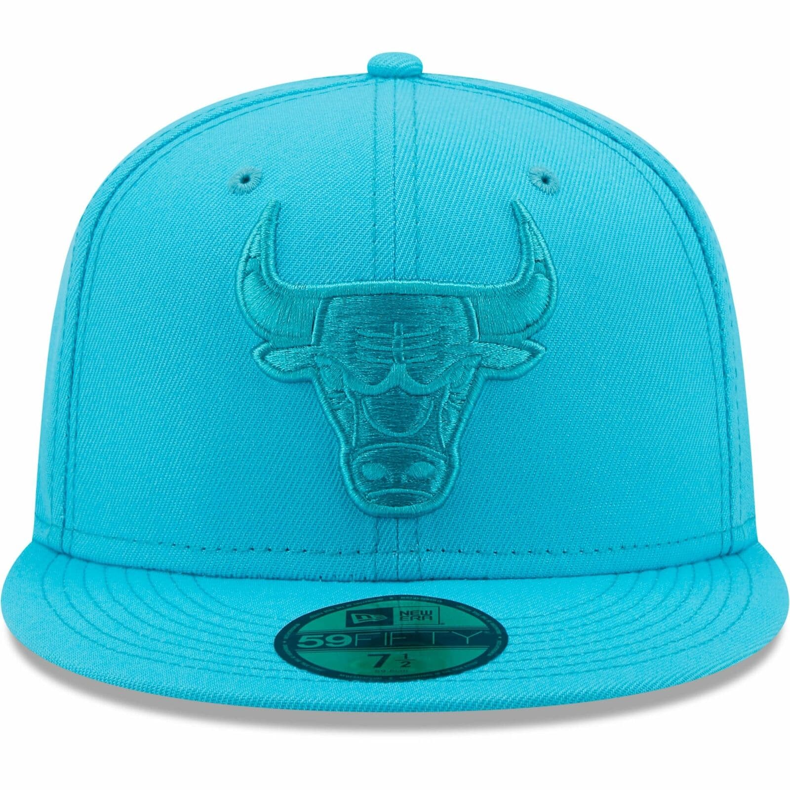 New Era Baby Blue Chicago Bulls 59Fifty Fitted Hat