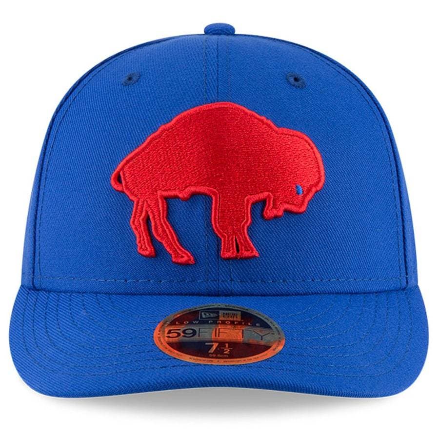 New Era Buffalo Bills Blue Omaha Classic Low Profile 59FIFTY Fitted Hat