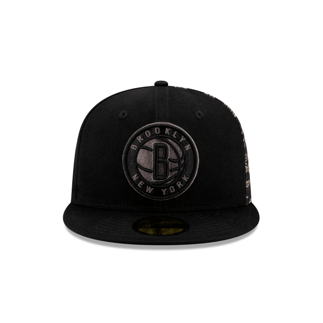 New Era Brooklyn Nets Camo Panel 59Fifty Fitted Hat
