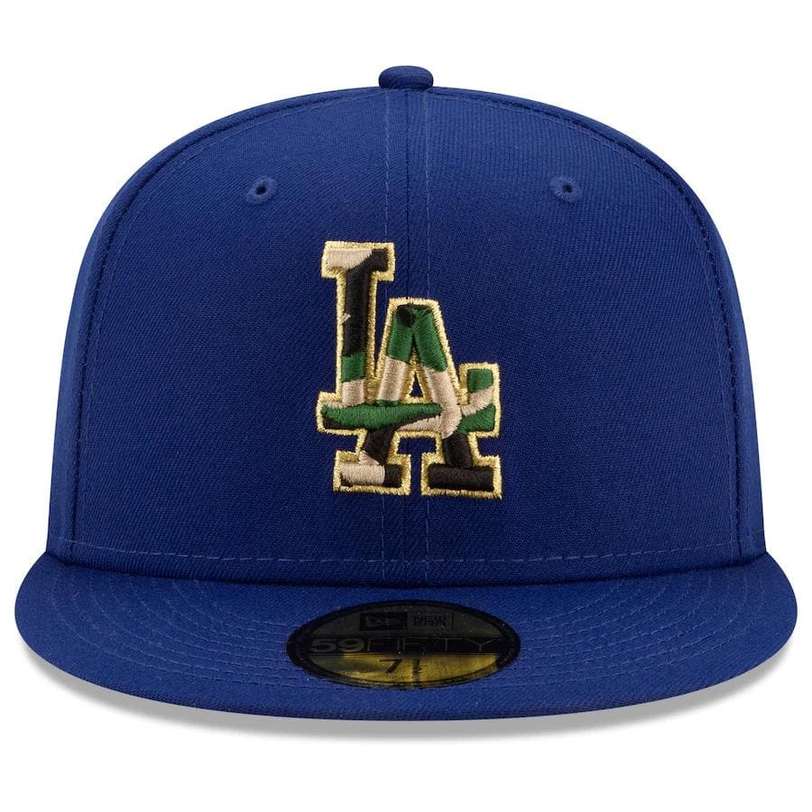 New Era Los Angeles Dodgers Pop Camo Undervisor 59FIFTY Fitted Hat