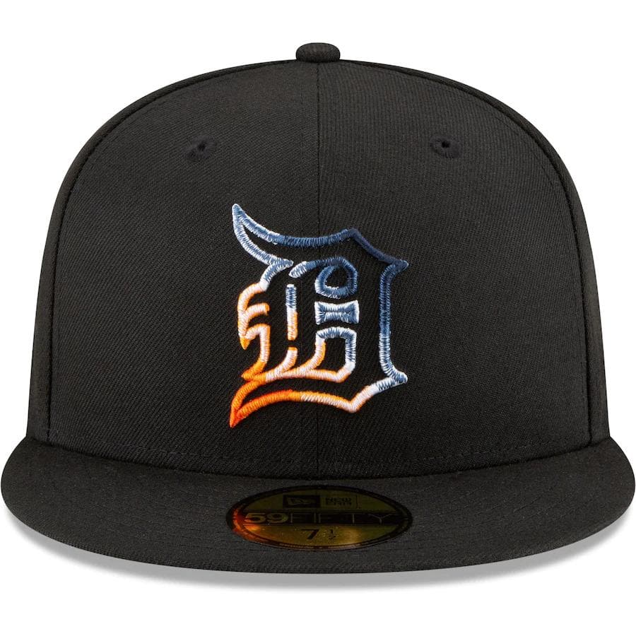New Era Detroit Tigers Gradient Feel Black 59FIFTY Fitted Hat