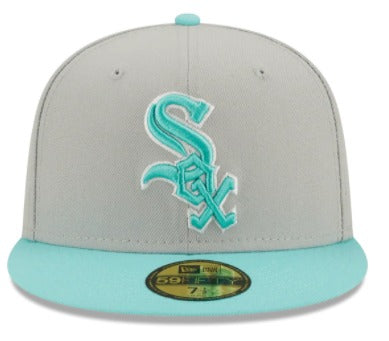 New Era Chicago White Sox Grey/Mint 59FIFTY Fitted Hat