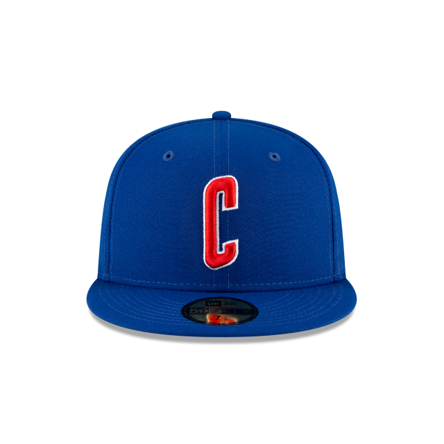 New Era Chicago Cubs Ligature 59Fifty Fitted Hat