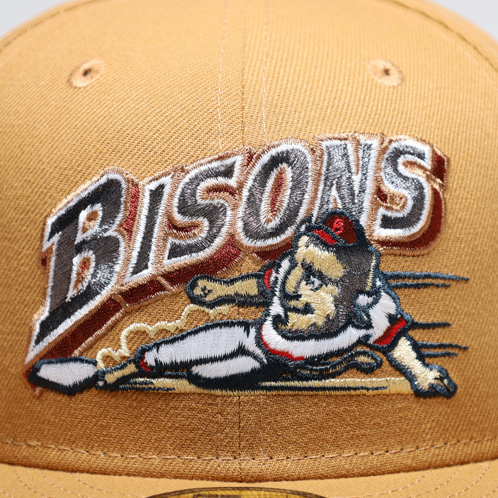 New Era Buffalo Bisons Buster Minor Leauge Hometown Collection Hat 59FIFTY Fitted Hat