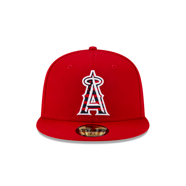 New Era Los Angeles Angels Independence Day 2021 59FIFTY Fitted Hat