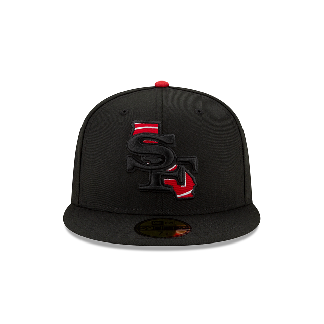 New Era San Francisco 49ers State Logo Reflect Fitted Hat