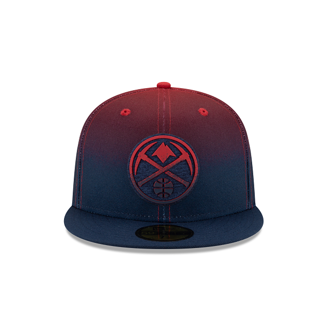 New Era Denver Nuggets Back Half 59Fifty Fitted Hat