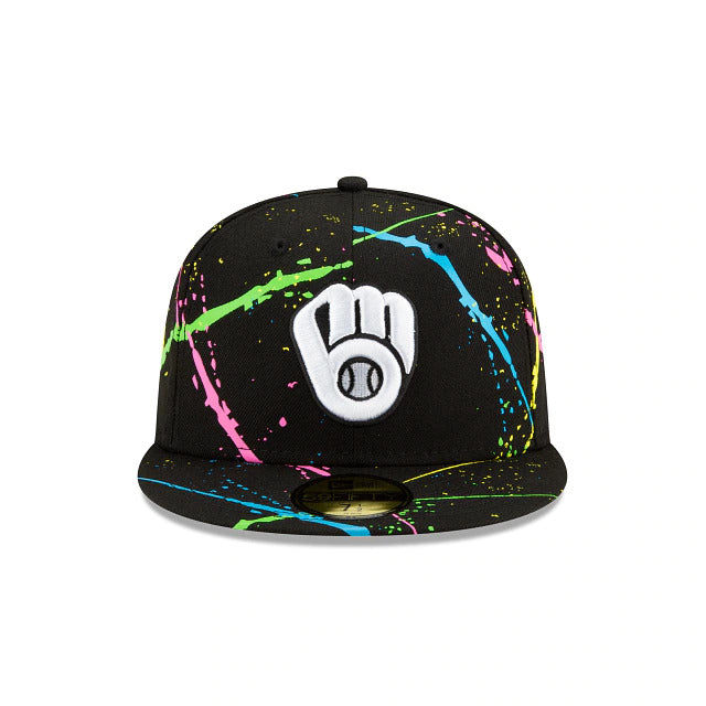 New Era Milwaukee Brewers Streakpop 59FIFTY Fitted Hat