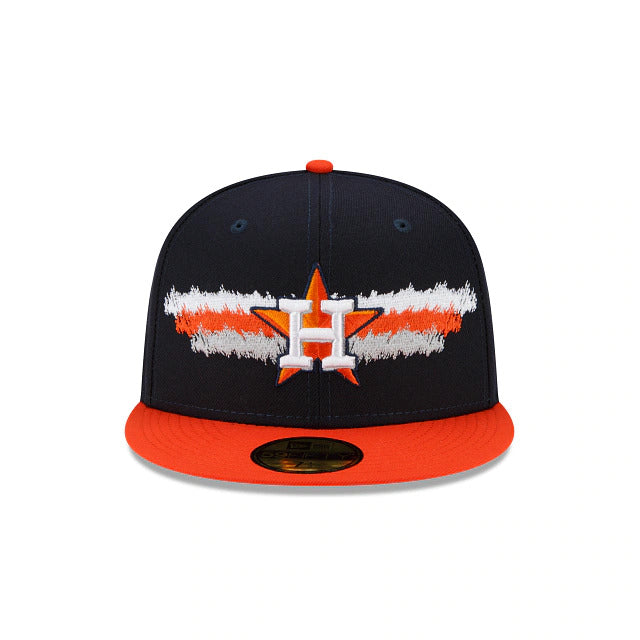 New Era Houston Astros Scribble 59FIFTY Fitted Hat