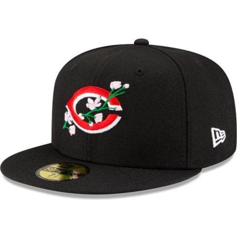 New Era Cincinnati Reds Side Patch Bloom 59FIFTY Fitted Hat