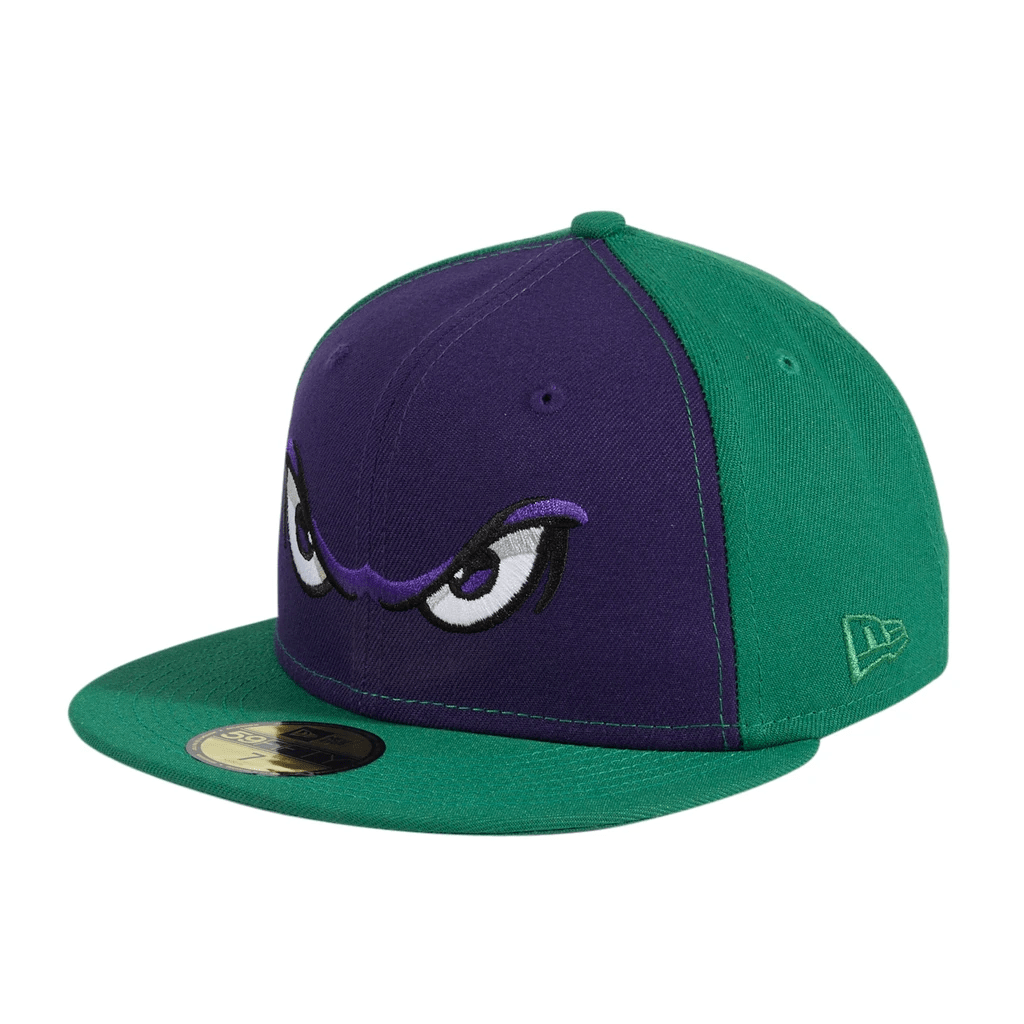 New Era Donatello Ninja Turtle Purple Lake Elsinore 59FIFTY Fitted Hat
