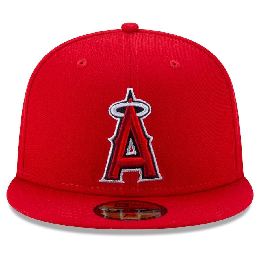 New Era Los Angeles Angels 2021 Father's Day On-Field Red 59FIFTY Fitted Hat