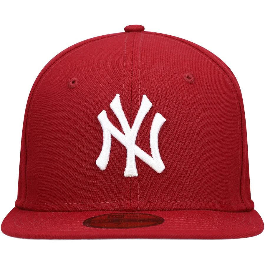 New Era New York Yankees Cardinal Logo 59FIFTY Fitted Hat