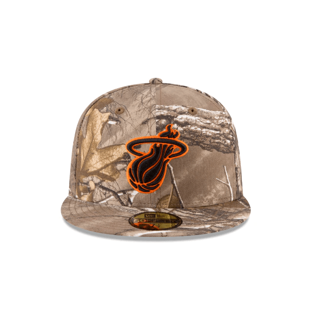 New Era Miami Heat Realtree 59Fifty Fitted Hat