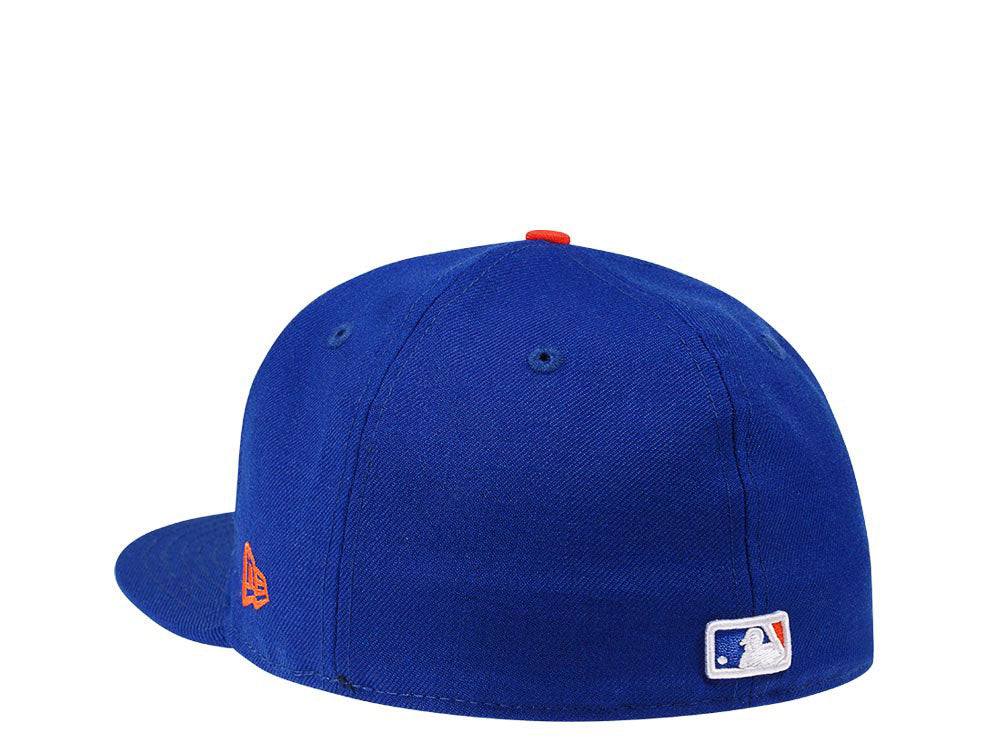 New Era New York Mets Jersey Fit Blue & Orange 59FIFTY Fitted Hat