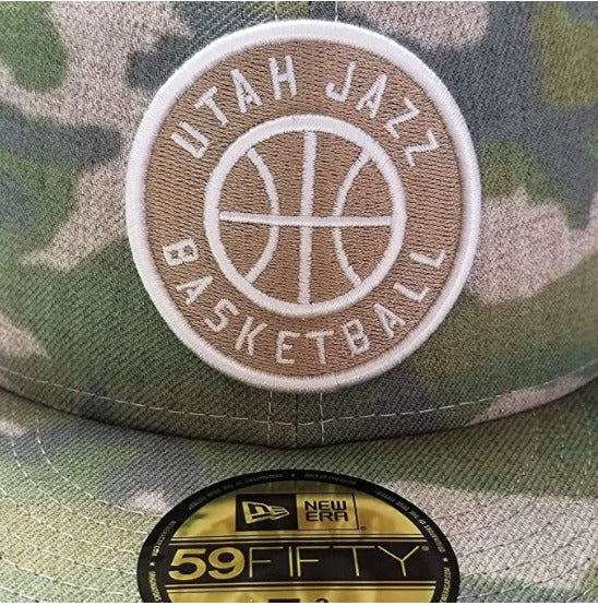 New Era Utah Jazz Vintage Camo 59FIFTY Fitted Hat