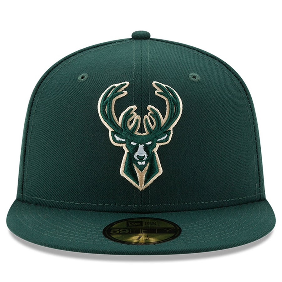 New Era Milwaukee Bucks 2021 NBA Finals Bound Sidepatch 59FIFTY Fitted Hat