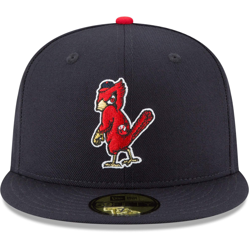 New Era St. Louis Cardinals Navy Cooperstown 59Fifty Fitted Hat