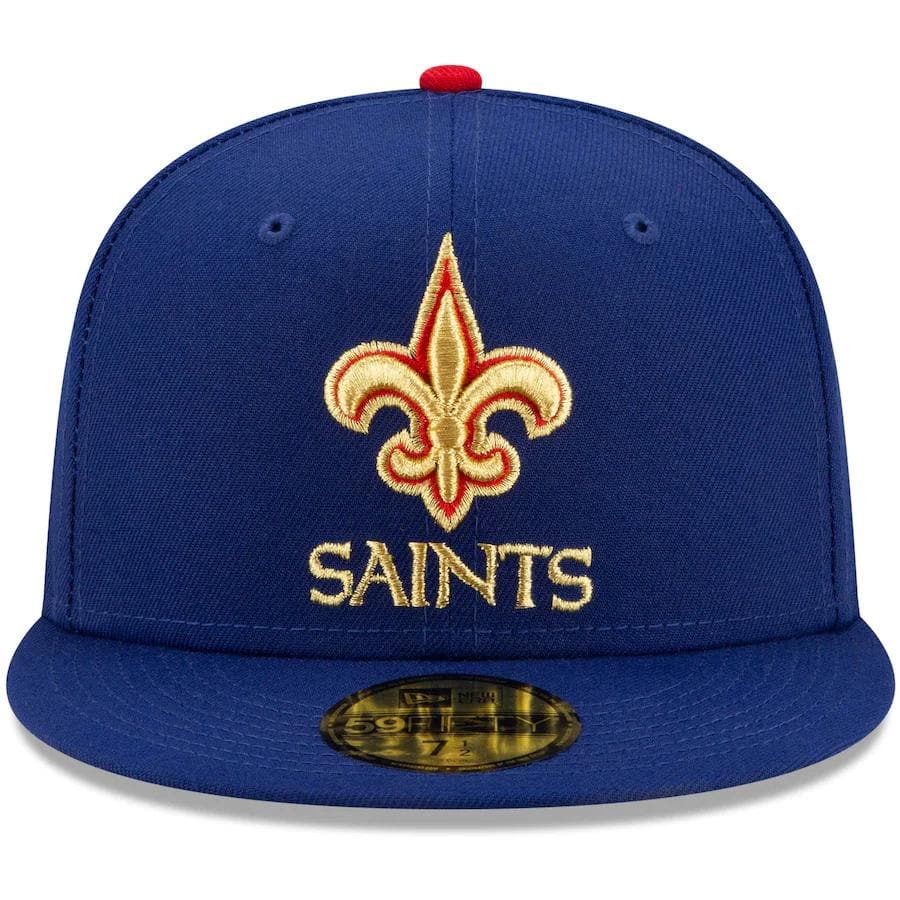 red new orleans saints hat