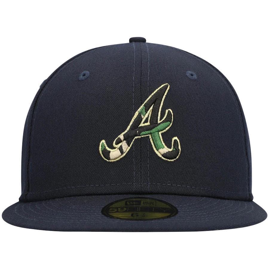 New Era Atlanta Braves Pop Camo Undervisor 59FIFTY Fitted Hat