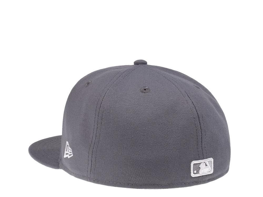 New Era Los Angeles Angels Floral Undervisor Grey 59FIFTY Fitted Hat