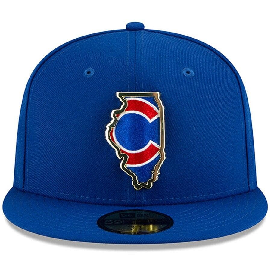 New Era Chicago Cubs Metal & Thread State 59FIFTY Fitted Hat