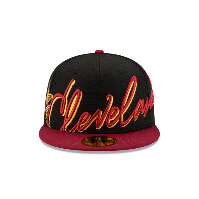 New Era Cleveland Cavaliers Cursive 59FIFTY Fitted Hat
