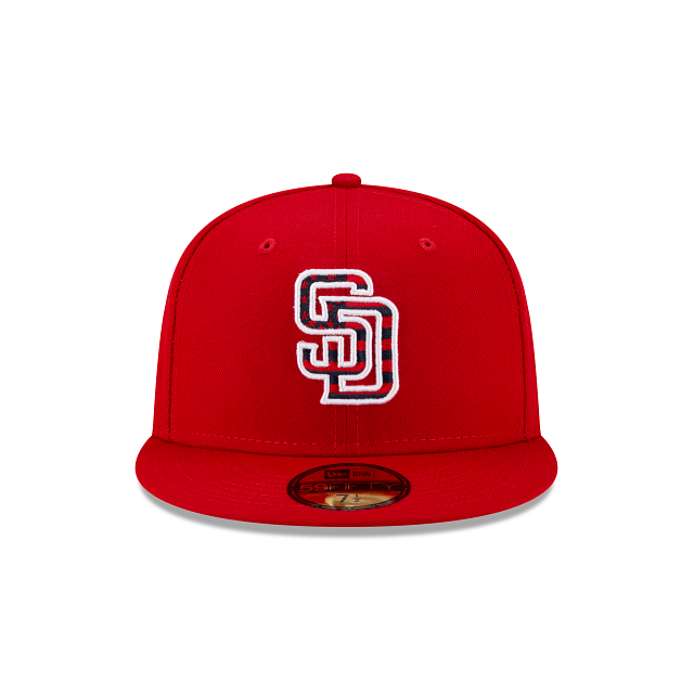 New Era San Diego Padres Independence Day 2021 59FIFTY Fitted Hat