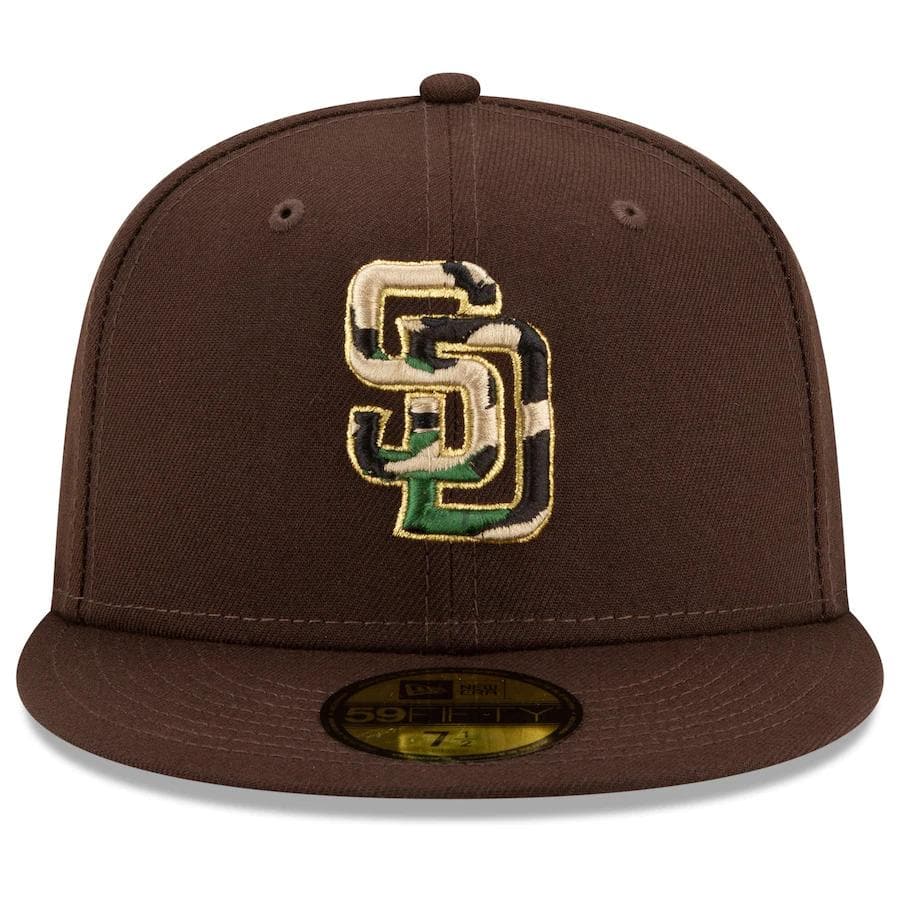 New Era  San Diego Padres Pop Camo Undervisor 59FIFTY Fitted Hat