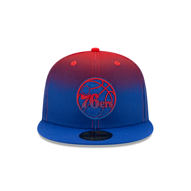 New Era Philadelphia 76ers Back Half 59Fifty Fitted Hat