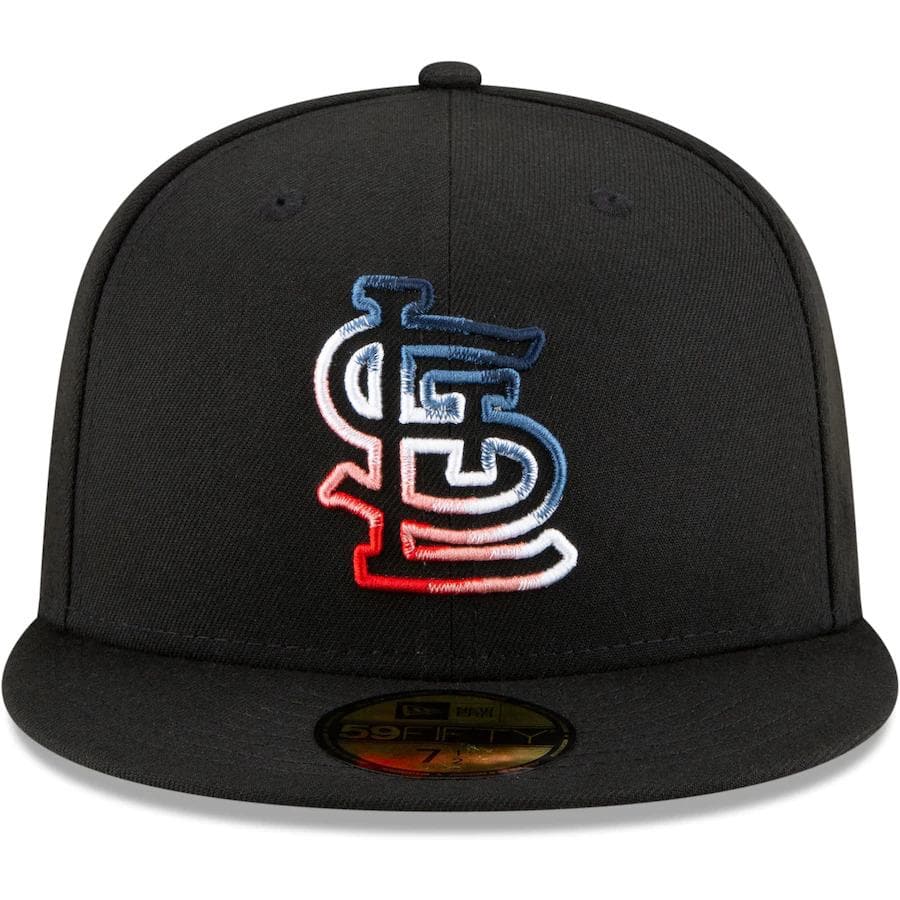 New Era St. Louis Cardinals Gradient Feel Black 59FIFTY Fitted Hat