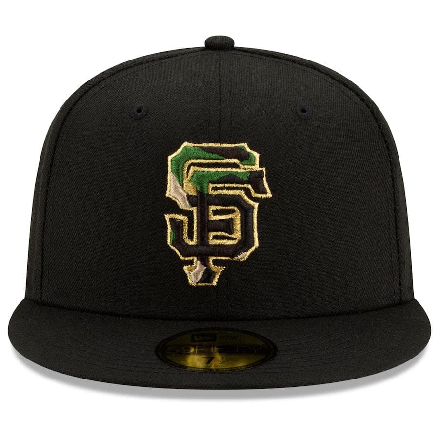 New Era San Francisco Giants Pop Camo Undervisor 59FIFTY Fitted Hat