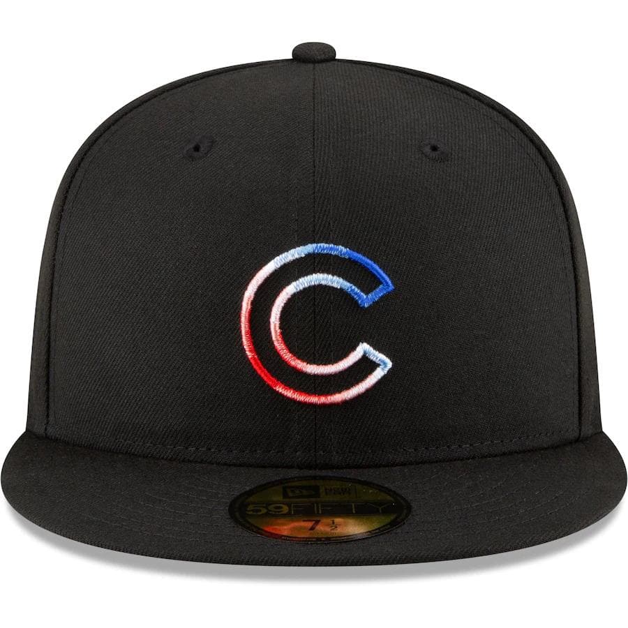 New Era Chicago Cubs Gradient Feel Black 59FIFTY Fitted Hat