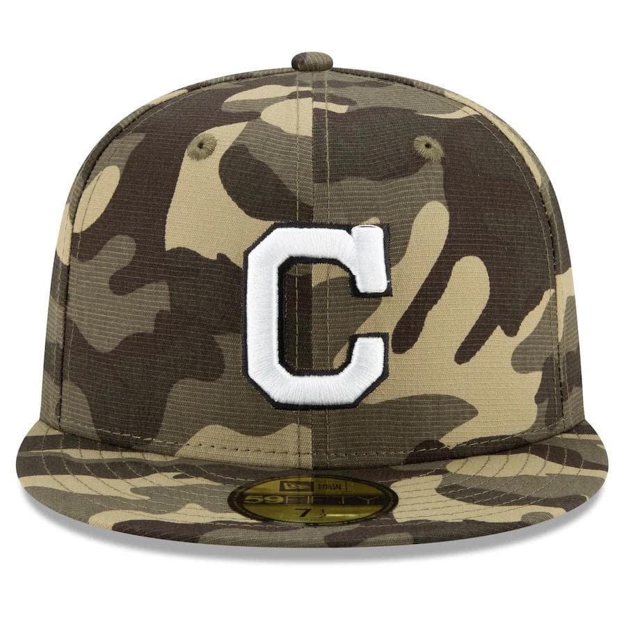 New Era Cleveland Indians 2021 Armed Forces 59FIFTY Fitted Hat