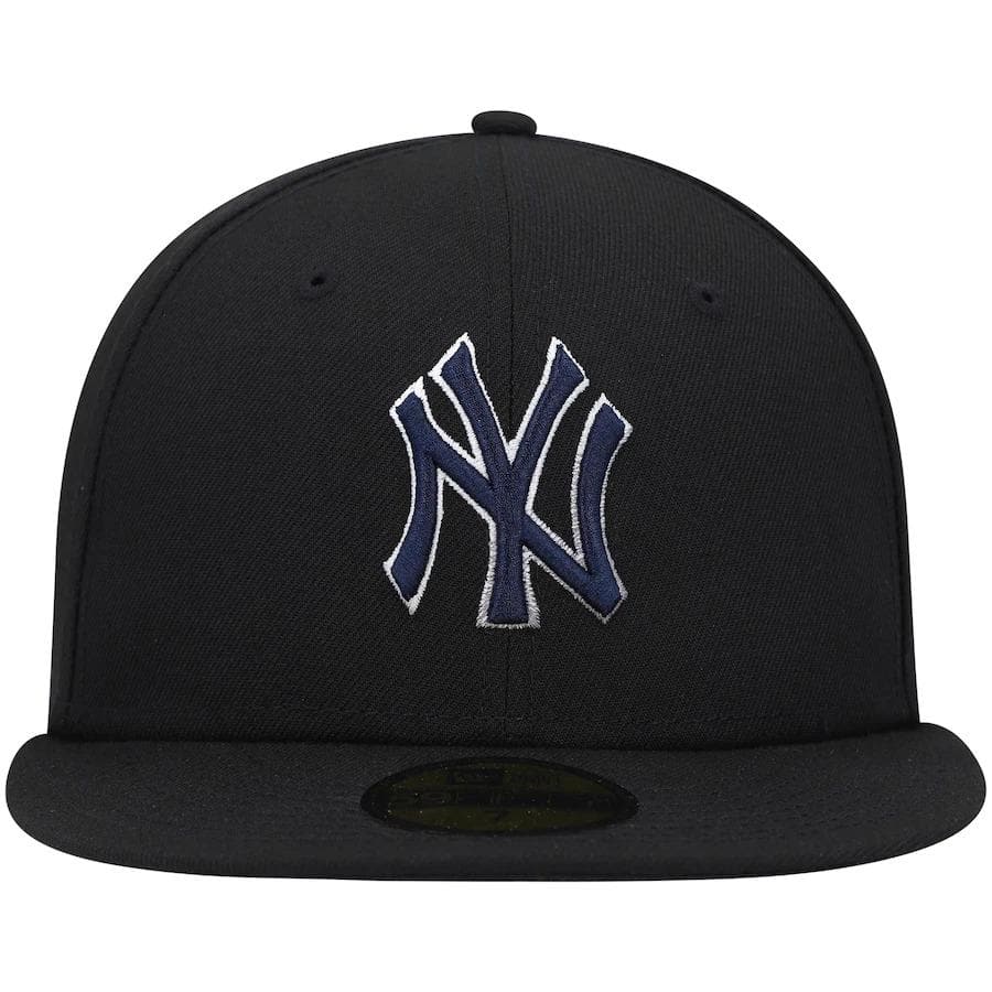 New Era New York Yankees Black Color Dupe 59FIFTY Fitted Hat