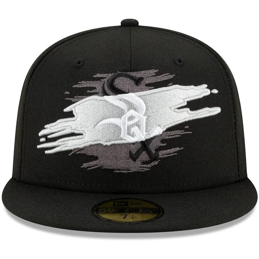 New Era Chicago White Sox Logo Tear 2021 59FIFTY Fitted Hat