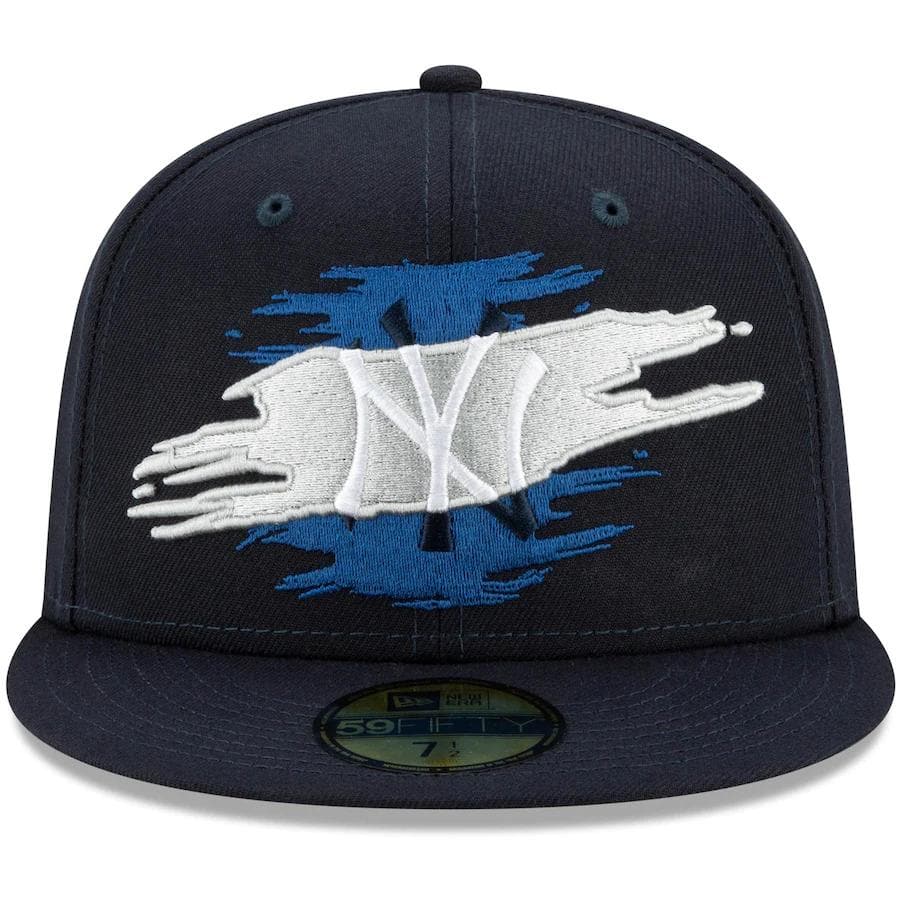 New Era New York Yankees Logo Tear 2021 59FIFTY Fitted Hat