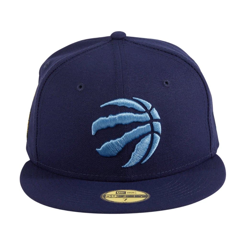 New Era Toronto Raptors Trophy Side Patch Navy Blue 59FIFTY Fitted Hat