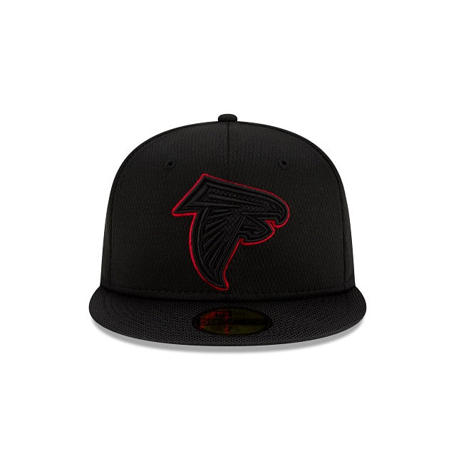 New Era Atlanta Falcons NFL Sideline Road 2021 Black 59FIFTY Fitted Hat