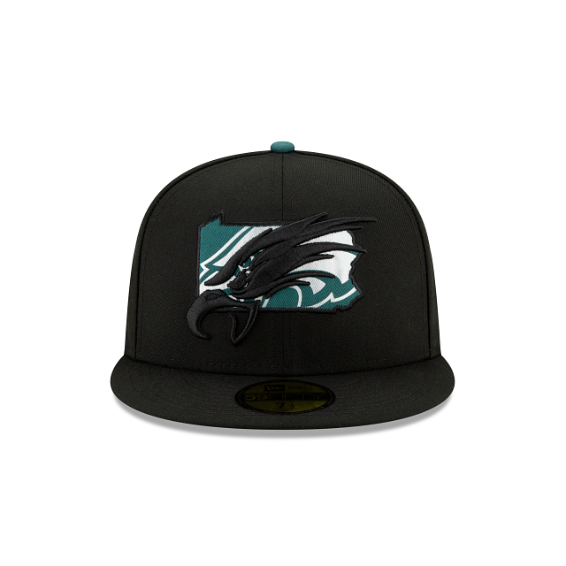 New Era Philadelphia Eagles State Logo Reflect Fitted Hat