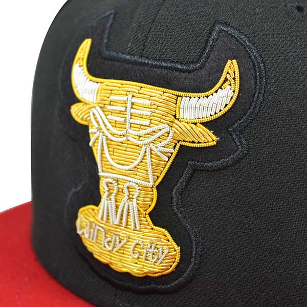 New Era Chicago Bulls "Windy City" Beaded 59Fifty Fitted Hat