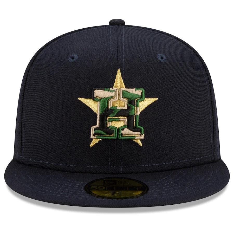 New Era Houston Astros Pop Camo Undervisor 59FIFTY Fitted Hat