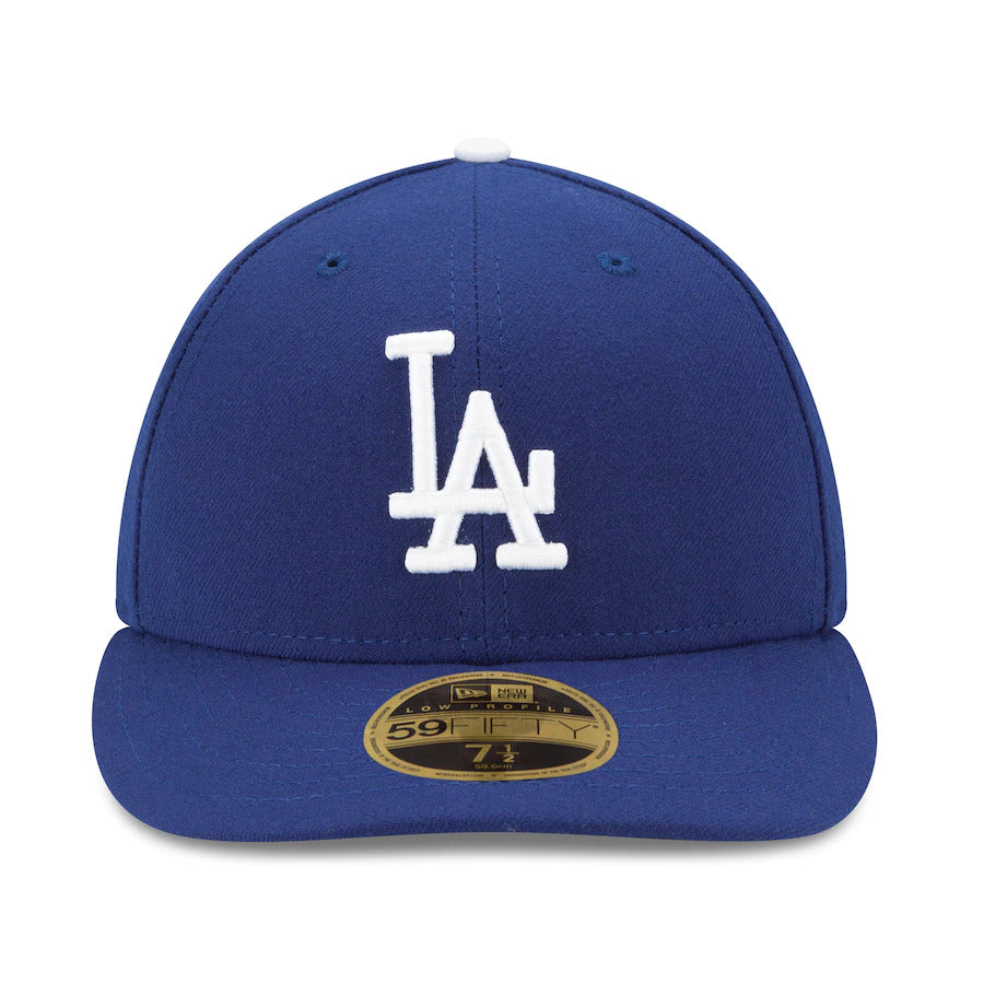 New Era Los Angeles Dodgers Authentic Royal Blue Low Profile 59FIFTY Fitted Hat