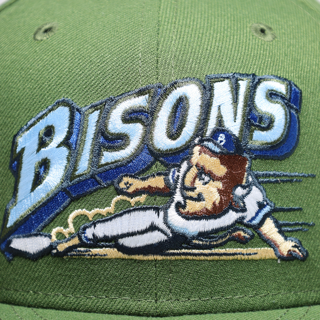 New Era Buffalo Bisons Buster Rifle/Sky Blue 59FIFTY Fitted Hat