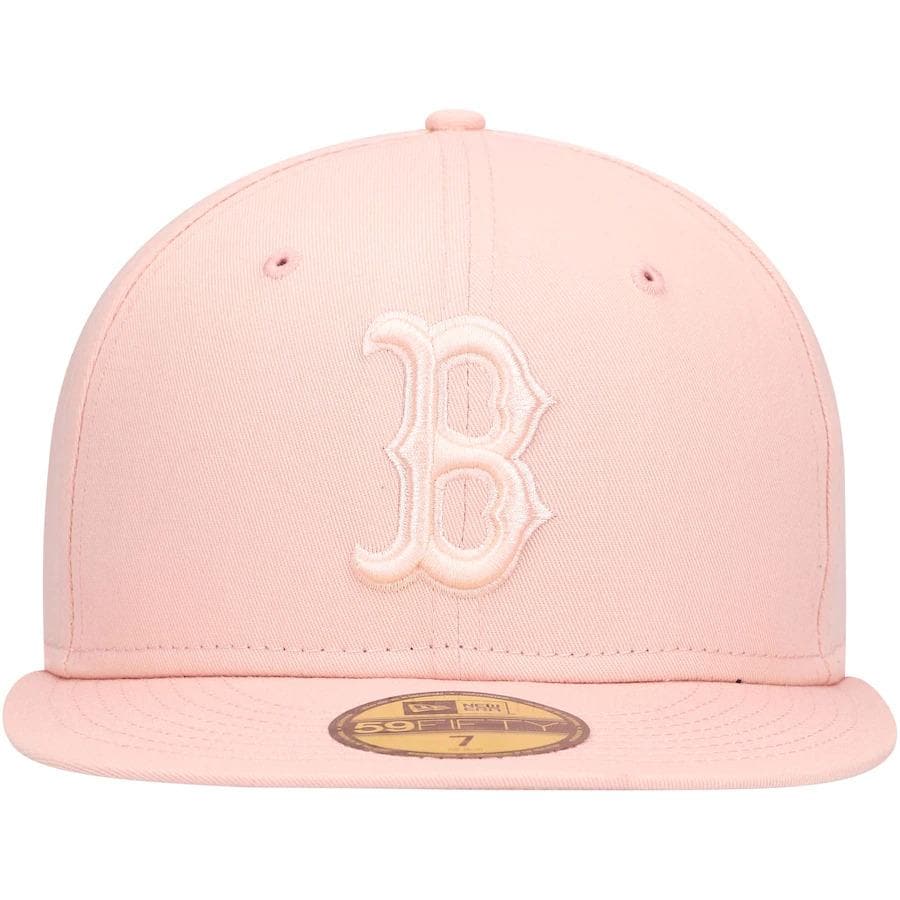 New Era Boston Red Sox Pink Tonal Blush Sky 59FIFTY Fitted Hat