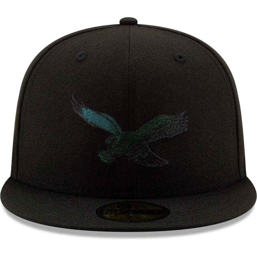 New Era Philadelphia Eagles Black Historic 59FIFTY Fitted Hat
