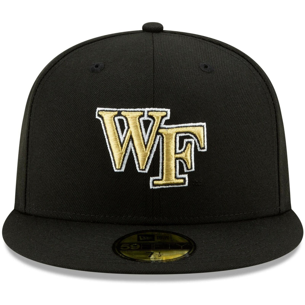 New Era Wake Forest Demon Deacons Black/Gold 59FIFTY Fitted Hat